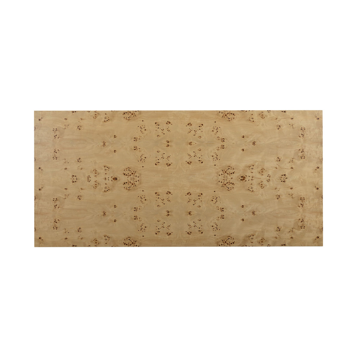 Brandyss 90" Natural Burl Rectangular Dining Table by TOV Furniture at Eve Furniture