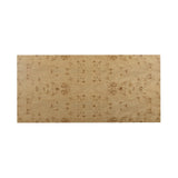 Brandyss 90" Natural Burl Rectangular Dining Table by TOV Furniture at Eve Furniture