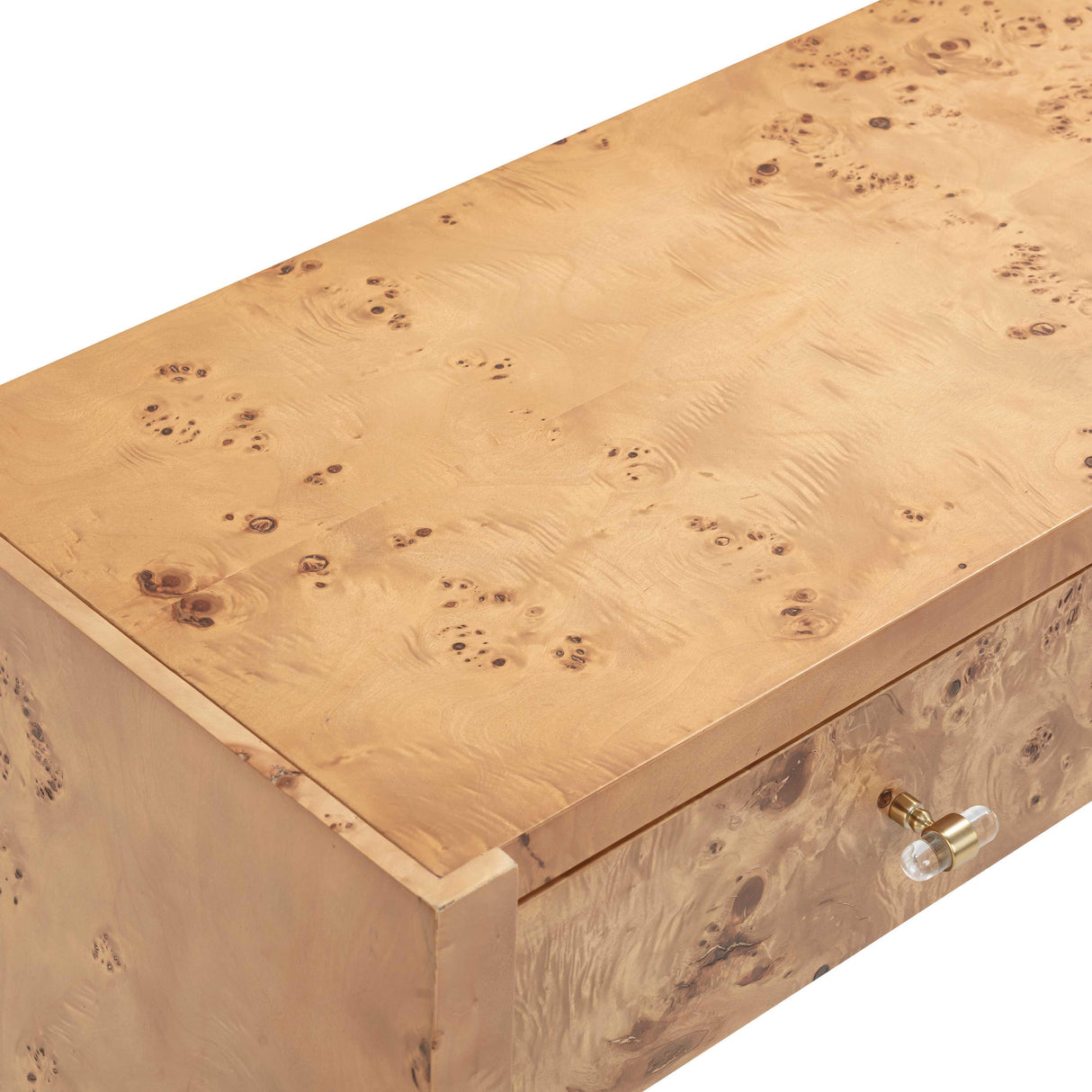 Brandyss Burl Console Table by TOV Furniture at Eve Furniture