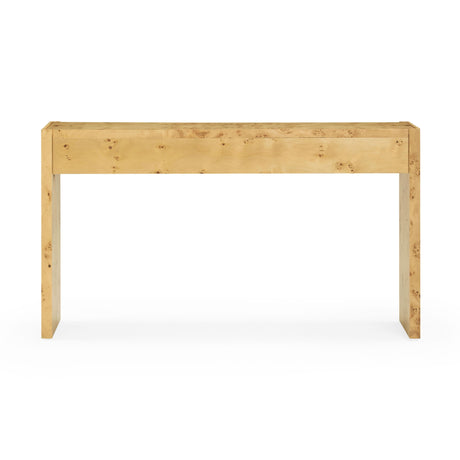 Brandyss Burl Console Table by TOV Furniture at Eve Furniture