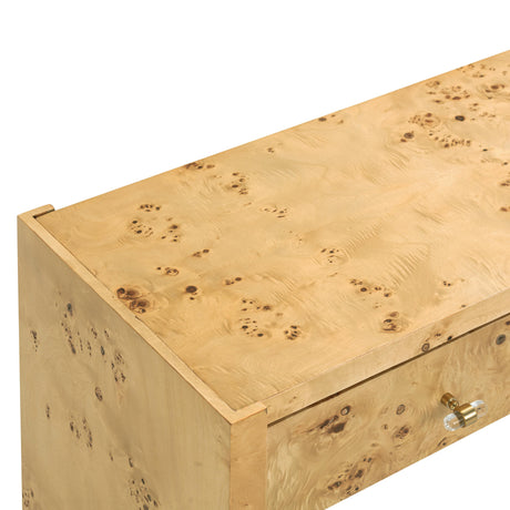 Brandyss Burl Console Table by TOV Furniture at Eve Furniture
