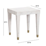 Brandyss Burl End Table by TOV Furniture at Eve Furniture