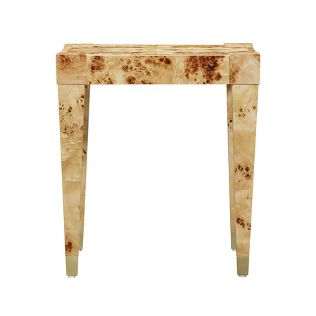 Brandyss Burl End Table by TOV Furniture at Eve Furniture