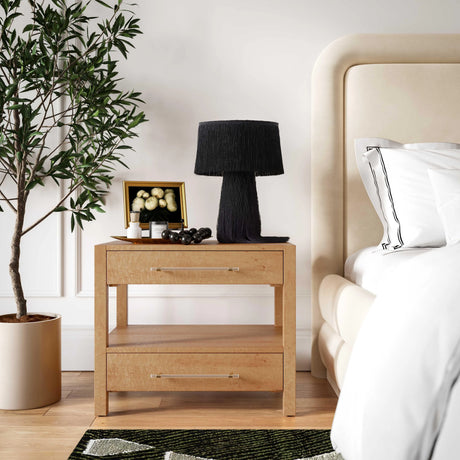 Brandyss Burl Nightstand by TOV Furniture at Eve Furniture