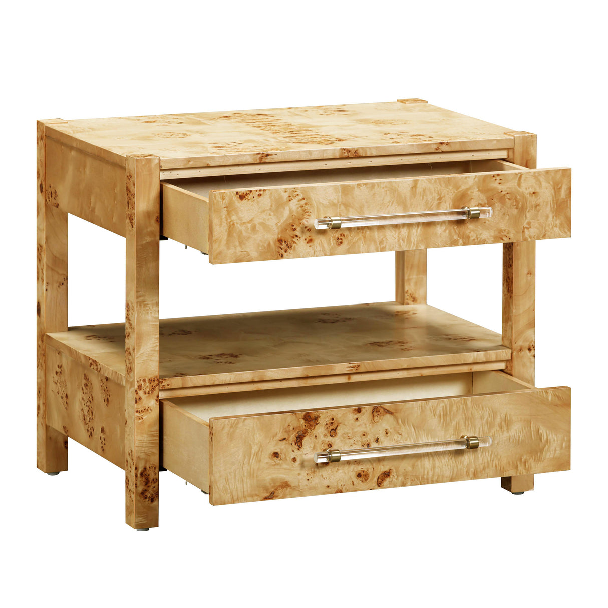 Brandyss Burl Nightstand by TOV Furniture at Eve Furniture