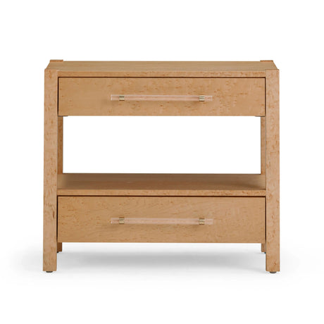 Brandyss Burl Nightstand by TOV Furniture at Eve Furniture