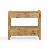 Brandyss Burl Nightstand by TOV Furniture at Eve Furniture