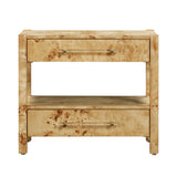 Brandyss Burl Nightstand by TOV Furniture at Eve Furniture