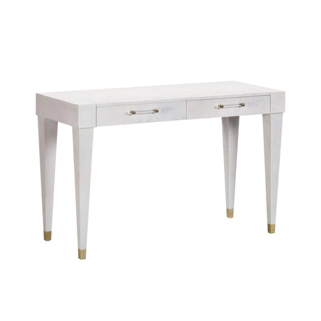 Brandyss Burl Work Desk by TOV Furniture at Eve Furniture