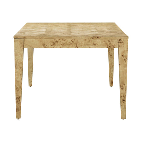Brandyss Natural Burl 90" Rectangular Dining Table by TOV Furniture at Eve Furniture