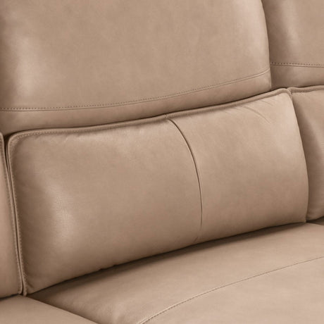 Branford 3 Piece Reclining Sectional with LAF Chaise - Camel by Classic Home at Eve Furniture