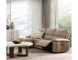 Branford Brown Power Recliner Sectional w/LAF Chaise by Classic Home at Eve Furniture
