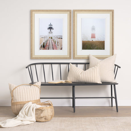 Brant Point Lighthouse by Mercana Studio a Framed Photo Art Print Matted under Glass by Mercana at Eve Furniture