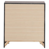 Brantford Barrel Oak 2-Drawer Nightstand by Coaster at Eve Furniture