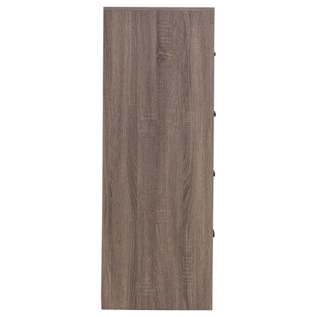 Brantford Barrel Oak 4-Drawer Chest by Coaster at Eve Furniture