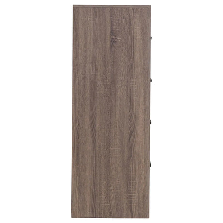 Brantford Barrel Oak 4-Drawer Chest by Coaster at Eve Furniture