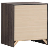 Brantford Barrel Oak 4-Piece Queen Panel Bedroom Set by Coaster at Eve Furniture