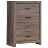 Brantford Barrel Oak 5-Piece Queen Bedroom Set by Coaster at Eve Furniture