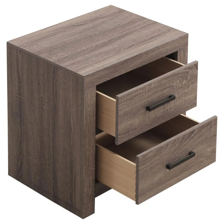 Brantford Barrel Oak 5-Piece Queen Bedroom Set by Coaster at Eve Furniture