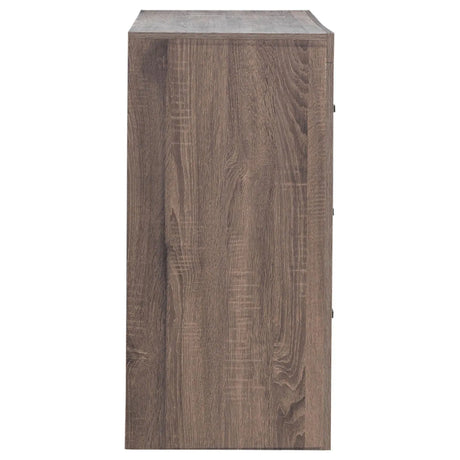 Brantford Barrel Oak 6-Drawer Dresser by Coaster at Eve Furniture