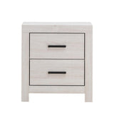 Brantford Coastal White 2-Drawer Nightstand by Coaster at Eve Furniture
