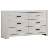 Brantford Coastal White 5-Piece Queen Storage Bedroom Set by Coaster at Eve Furniture