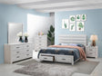 Brantford Coastal White 5-Piece Queen Storage Bedroom Set by Coaster at Eve Furniture