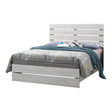 Brantford Coastal White Eastern King Panel Bed by Coaster at Eve Furniture