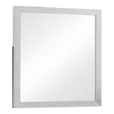 Brantford Coastal White Rectangle Dresser Mirror