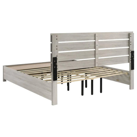 Brantford White 5-Piece Eastern King Bedroom Set by Coaster at Eve Furniture