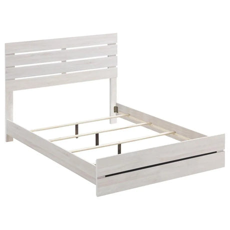 Brantford White Coastal Panel Bedroom Set by Coaster at Eve Furniture
