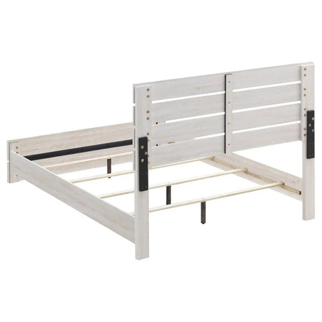 Brantford White Coastal Panel Bedroom Set by Coaster at Eve Furniture