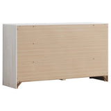 Brantford White Coastal Panel Bedroom Set by Coaster at Eve Furniture