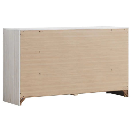Brantford White Coastal Panel Bedroom Set by Coaster at Eve Furniture
