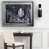 Brasseur III Black Toned Metal Fish Scale Wall Sconce by Mercana at Eve Furniture