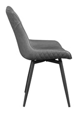 Brassie Gray Upholstered Side Chairs, Set of 2 by Coaster at Eve Furniture