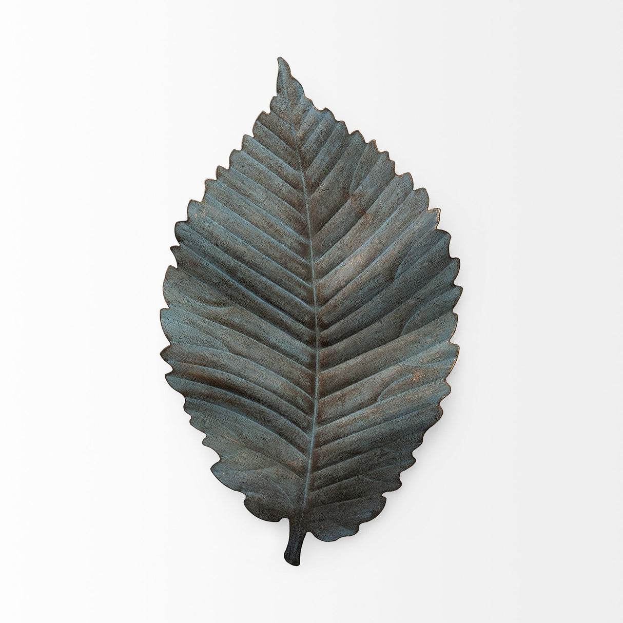 Brattea Large Metal Leaf Wall Art by Mercana at Eve Furniture