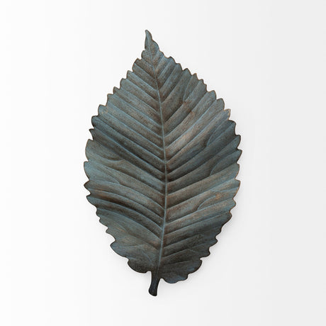 Brattea Large Metal Leaf Wall Art by Mercana at Eve Furniture