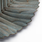 Brattea Large Metal Leaf Wall Art by Mercana at Eve Furniture