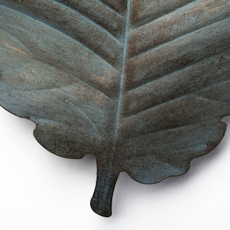 Brattea Large Metal Leaf Wall Art by Mercana at Eve Furniture