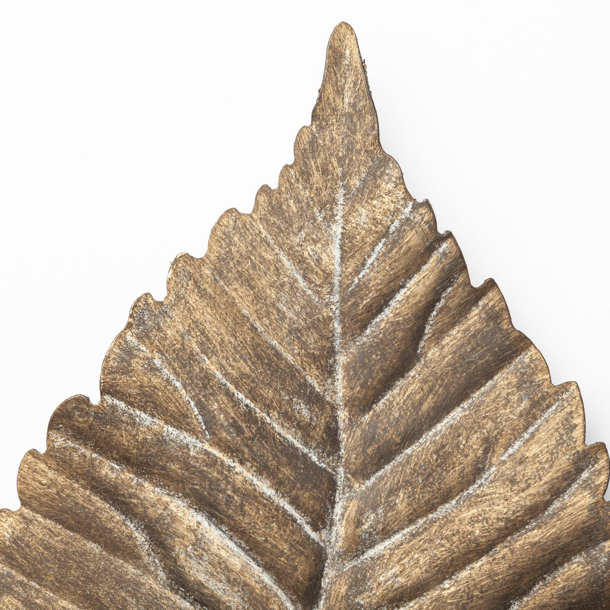 Brattea Medium Metal Leaf Wall Art by Mercana at Eve Furniture
