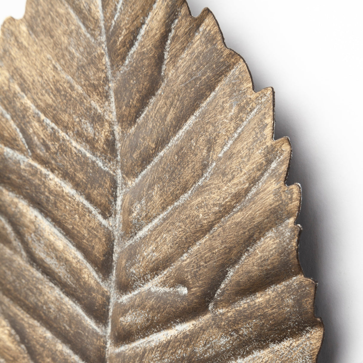 Brattea Medium Metal Leaf Wall Art by Mercana at Eve Furniture