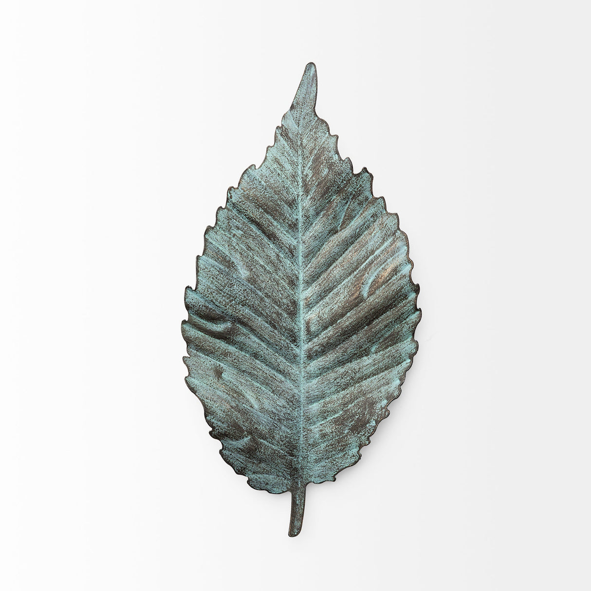 Brattea Small Metal Leaf Wall Art by Mercana at Eve Furniture