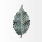 Brattea Small Metal Leaf Wall Art by Mercana at Eve Furniture