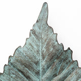 Brattea Small Metal Leaf Wall Art by Mercana at Eve Furniture