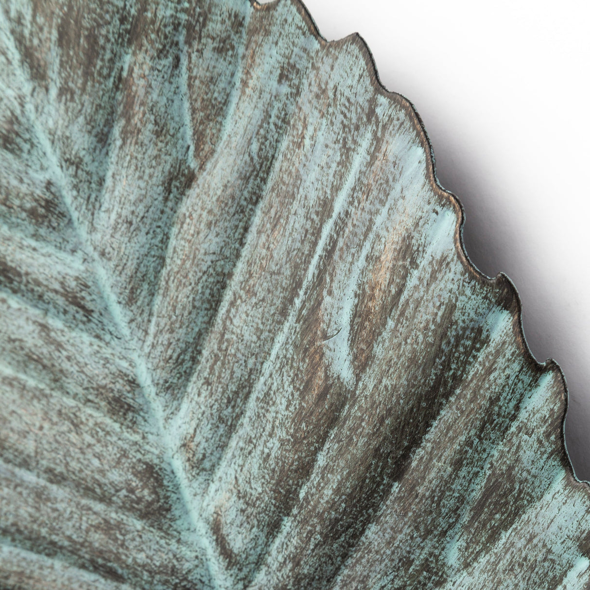 Brattea Small Metal Leaf Wall Art by Mercana at Eve Furniture