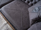 Bravo 3-pieces (Sofa & Loveseat & Chair) Livingroom Set in Black by Furnia at Eve Furniture
