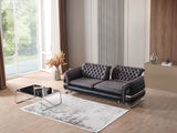 Bravo 3-pieces (Sofa & Loveseat & Chair) Livingroom Set in Black by Furnia at Eve Furniture