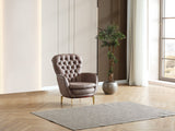 Bravo 3-pieces (Sofa & Loveseat & Chair) Livingroom Set in Brown by Furnia at Eve Furniture