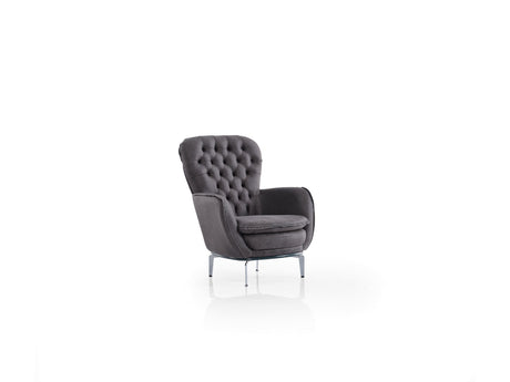 Bravo Black 3-pieces (Sofa & Loveseat & Chair) Living Room Set by Furnia at Eve Furniture